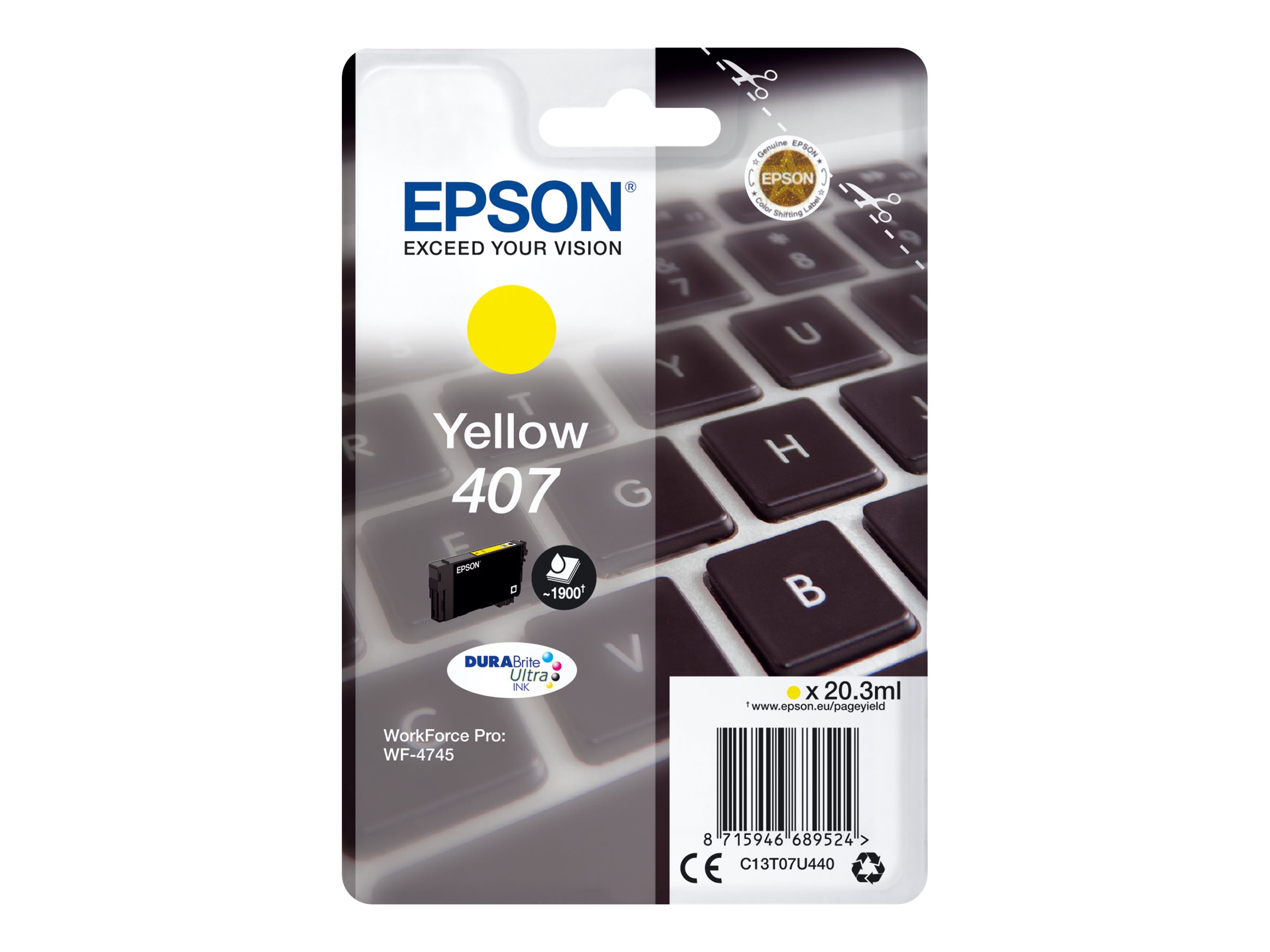 EPSON Tinte gelb