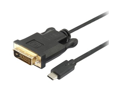 EQUIP 133468 USB Typ C auf DVI-D-Dual-Link Kable Stecker auf Stecker 1.8m