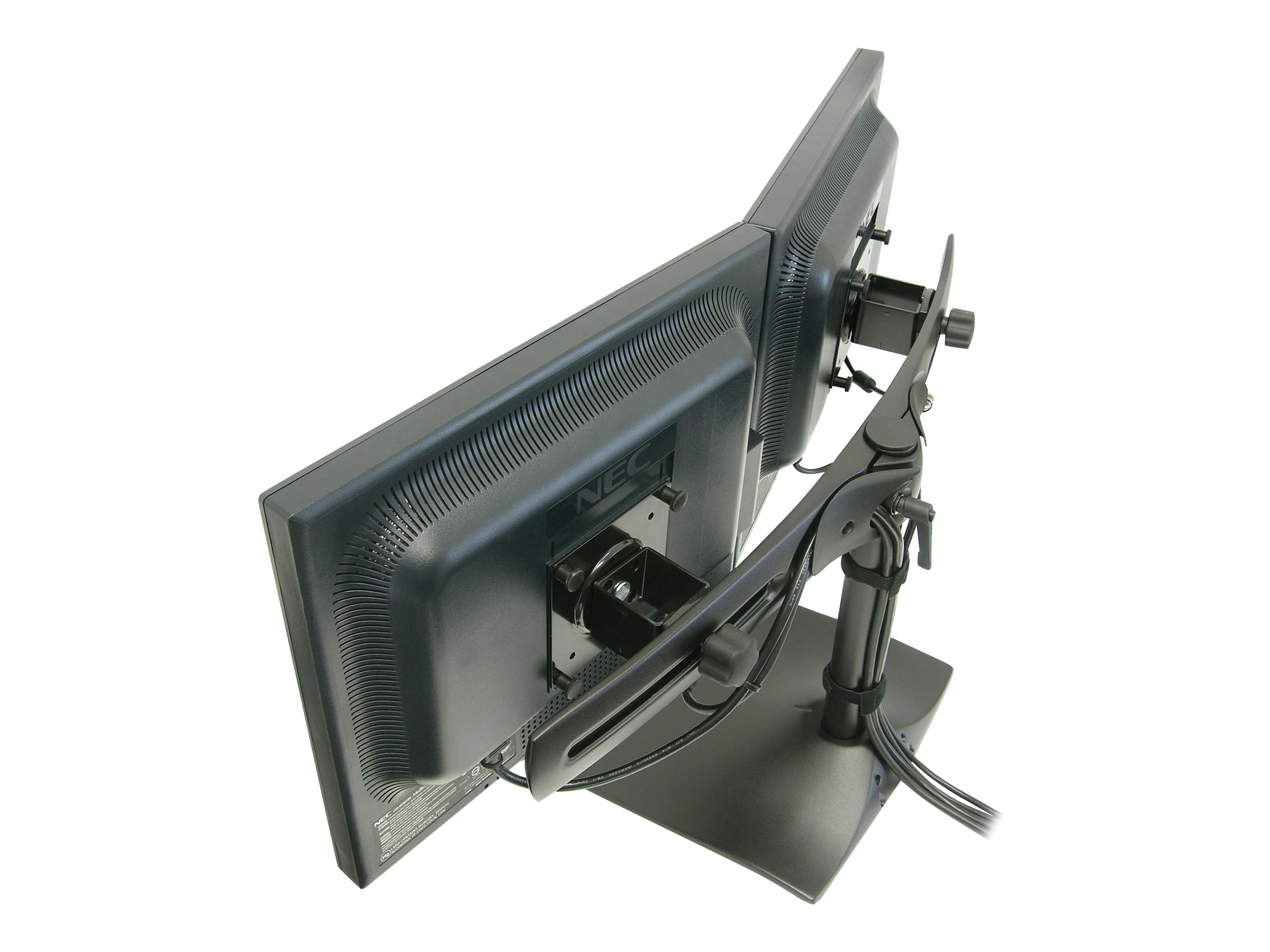 ERGOTRON Dual Monitor horz Stand black