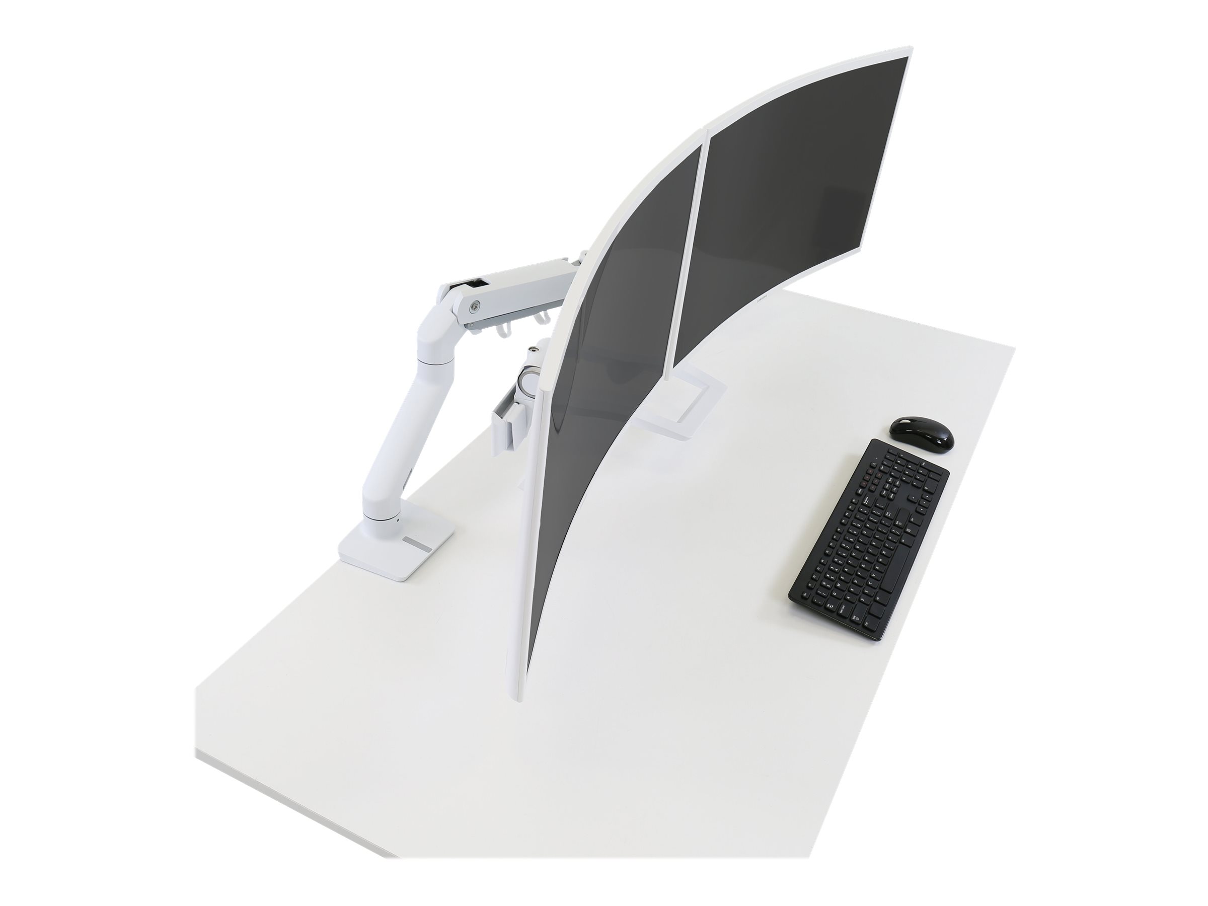 ERGOTRON HX dual Monitor Tischhalterung weiss bis 81,3cm 32Zoll 2,3-7,9kg belas