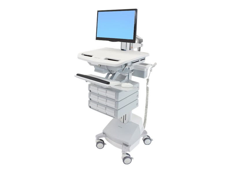 ERGOTRON STYLEVIEW CART WITH LCD PIVOT