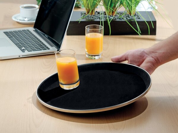 Antirutsch-Tablett TENNESSEE, Boden aus Fiberglas, Oberfläche aus Gummi