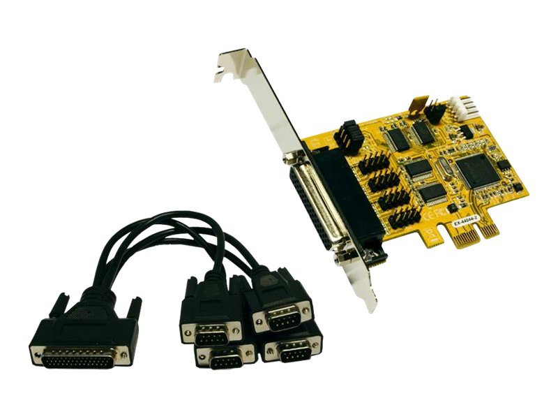 EX-44044-2 PCIe x1 Karte 4x seriell RS23