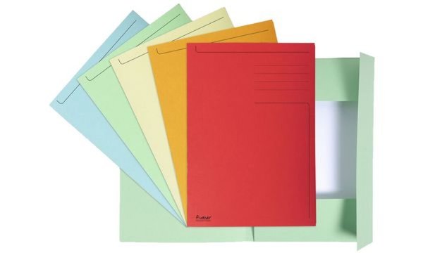 EXACOMPTA Aktenmappe, DIN A4, Karto n, orange (8700325)