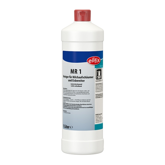 Eilfix® MR 1 | 1 Liter Reiniger für Milchaufschäumer und Eisbereiter Eilfix® MR 1 | 1 Liter Reiniger für Milchaufschäumer und Eisbereiter