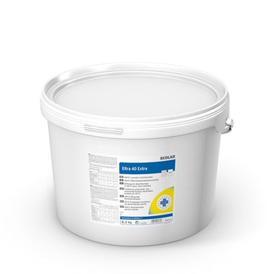 Eltra 40 Extra | 8,3 kg Desinfektionswaschmittel ab 40°C, Listung beantragt für die chemothermische Wäschedesinfektion bei 40°C gemäß RKI und VAH/DGHM+++ BIOZIDPRODUKTE VORSICHTIG VERWENDEN. VOR GEBRAUCH STETS ETIKETT UND PRODUKTINFORMATIONEN LESEN +++ Eltra 40 Extra | 8,3 kg Desinfektionswaschmittel ab 40°C, Listung beantragt für die chemothermische Wäschedesinfektion bei 40°C gemäß RKI und VAH/DGHM+++ BIOZIDPRODUKTE VORSICHTIG VERWENDEN. VOR GEBRAUCH STETS ETIKETT UND PRODUKTINFORMATIONEN LESEN +++