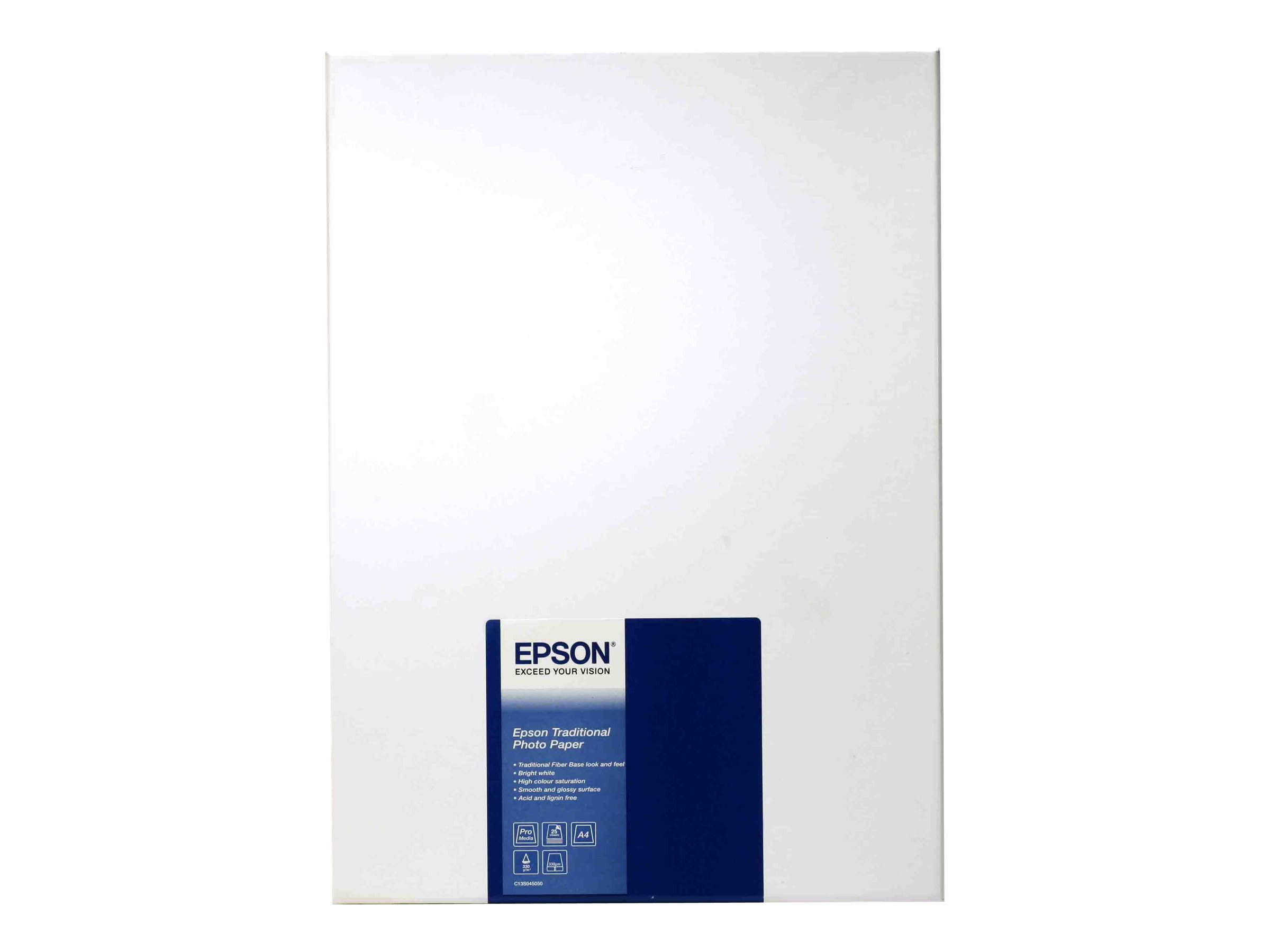 Epson C13S045050 Traditional Fotopapier A4