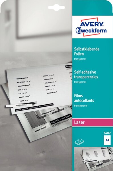 Etikett/ selbstklebende Folie / Laser, K