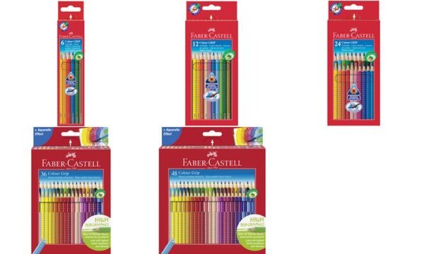 FABER-CASTELL Dreikant-Buntstifte C olour GRIP, 24er Etui (5652383)