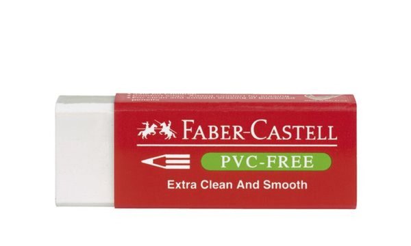 FABER-CASTELL Kunststoff-Radierer 7 095 PVC-FREE (5660033)