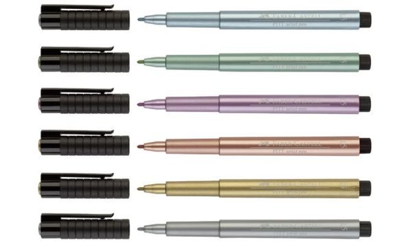 FABER-CASTELL Tuschestift PITT arti st pen, kupfer (5660195)