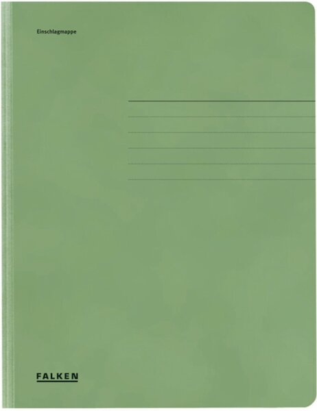 Dreiklappenmappe/Aktenmappe Manilakarton (RC) 320g/qm