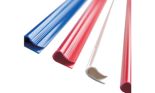 FELLOWES Klemmschiene Relido, A4, 3 - 6 mm Füllhöhe Farbe: transparent, mit abg