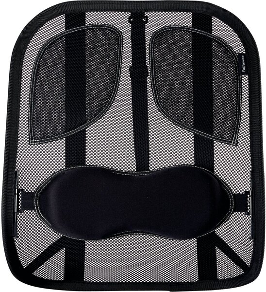 FELLOWES Netz-Rückenstütze Professional Series, schwarz luftdurchlässiger Netzs