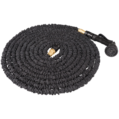 FLEXI PRO BLACK, der flexible und wachsende Wasserschlauch mit Sprühpistole | 30 m FLEXI PRO BLACK, der flexible und wachsende Wasserschlauch mit Sprühpistole | 30 m
