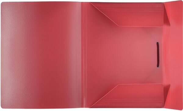 PP-Eckspanner-Sammelbox rot 320 x 230 x 16 mm (HxBxT)