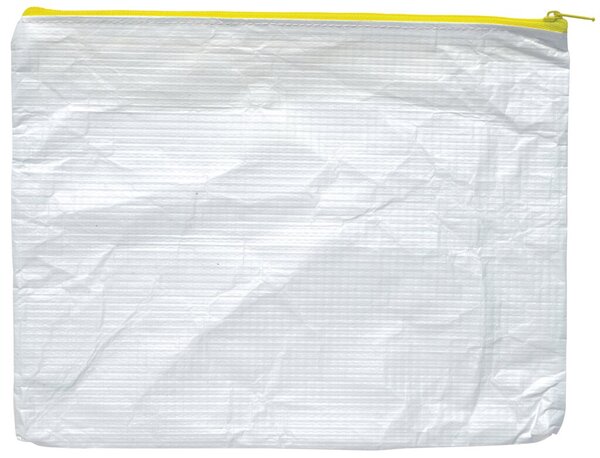 Reißverschluss-Beutel "Phat-Bag" A5 gelb, mit Reißverschluss