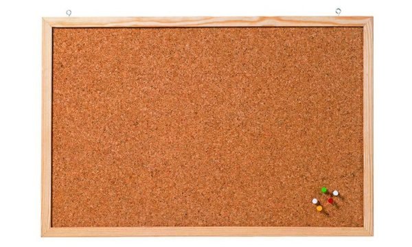 FRANKEN Korktafel Memoboard, 1.00 0 x 600 mm, braun (70011078)