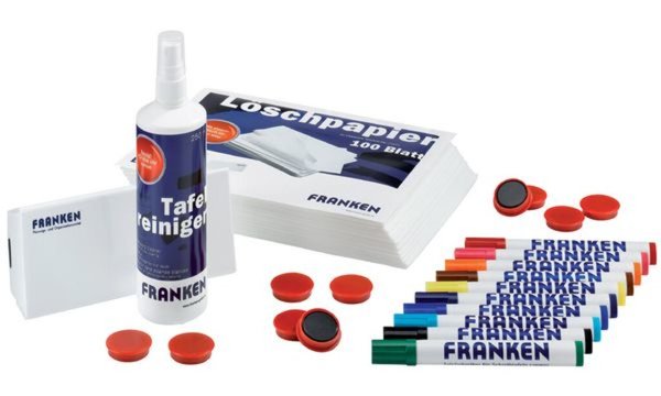 FRANKEN Starter-Set für Magnet-/Wei ßwand-/Planungstafeln (70010363)