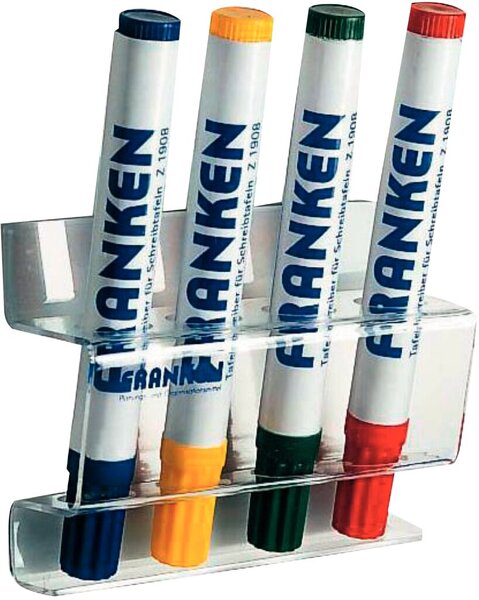 FRANKEN Tafelschreiberhalter,f. 4 Tafelschreiber,magnetisch