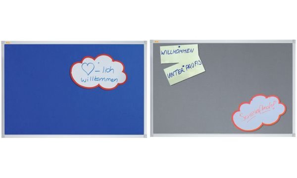 FRANKEN Textiltafel X-tra!Line, 600 x 450 mm, blau (70010837)