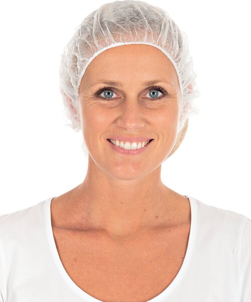 HYGONORM Baretthaube Bettina Light, 600 mm, weiß