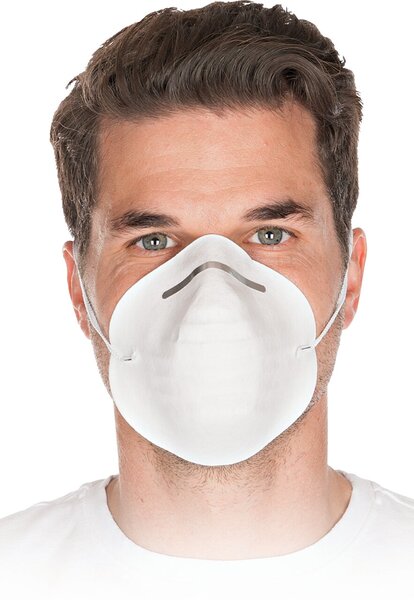 HYGOSTAR Industrie-Atemschutzmaske, PP, weiß