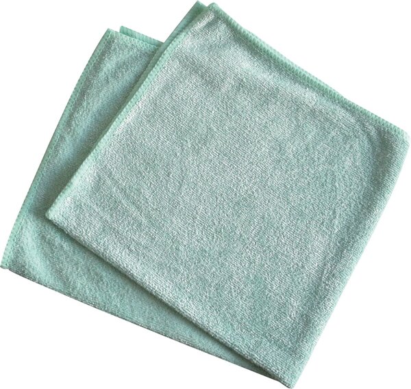 HYGOCLEAN Mikrofasertuch MICRO MASTER, 400 x 400 mm, grün