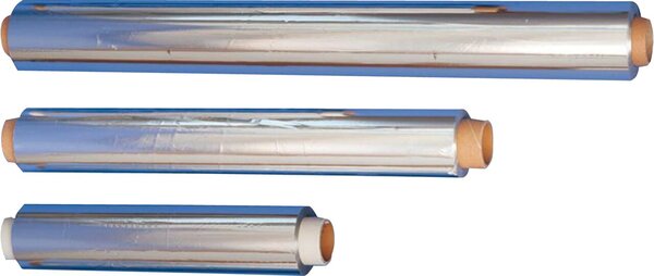 Aluminiumfolien starke Qualität Cutterbox, 45 cm x 150 m