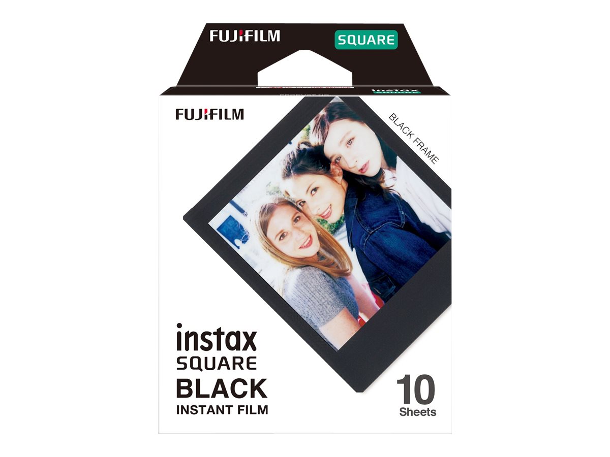 FUJIFILM 1 Instax Square Film Black Frame