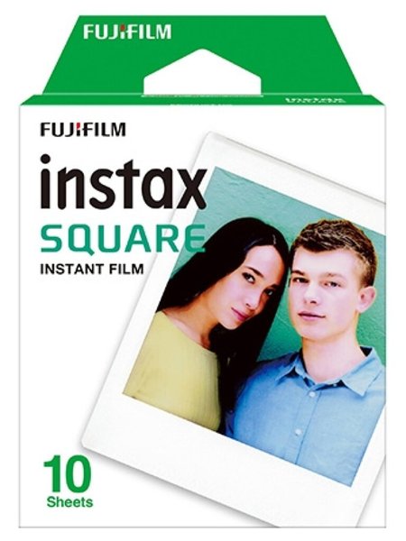 FUJIFILM 1 Instax Square Film white frame