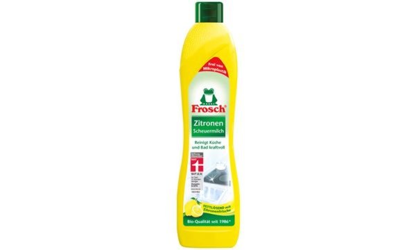 Frosch Zitronen-Scheuermilch, 500 m l Flasche (9540124) Frosch Zitronen-Scheuermilch, 500 m l Flasche (9540124)