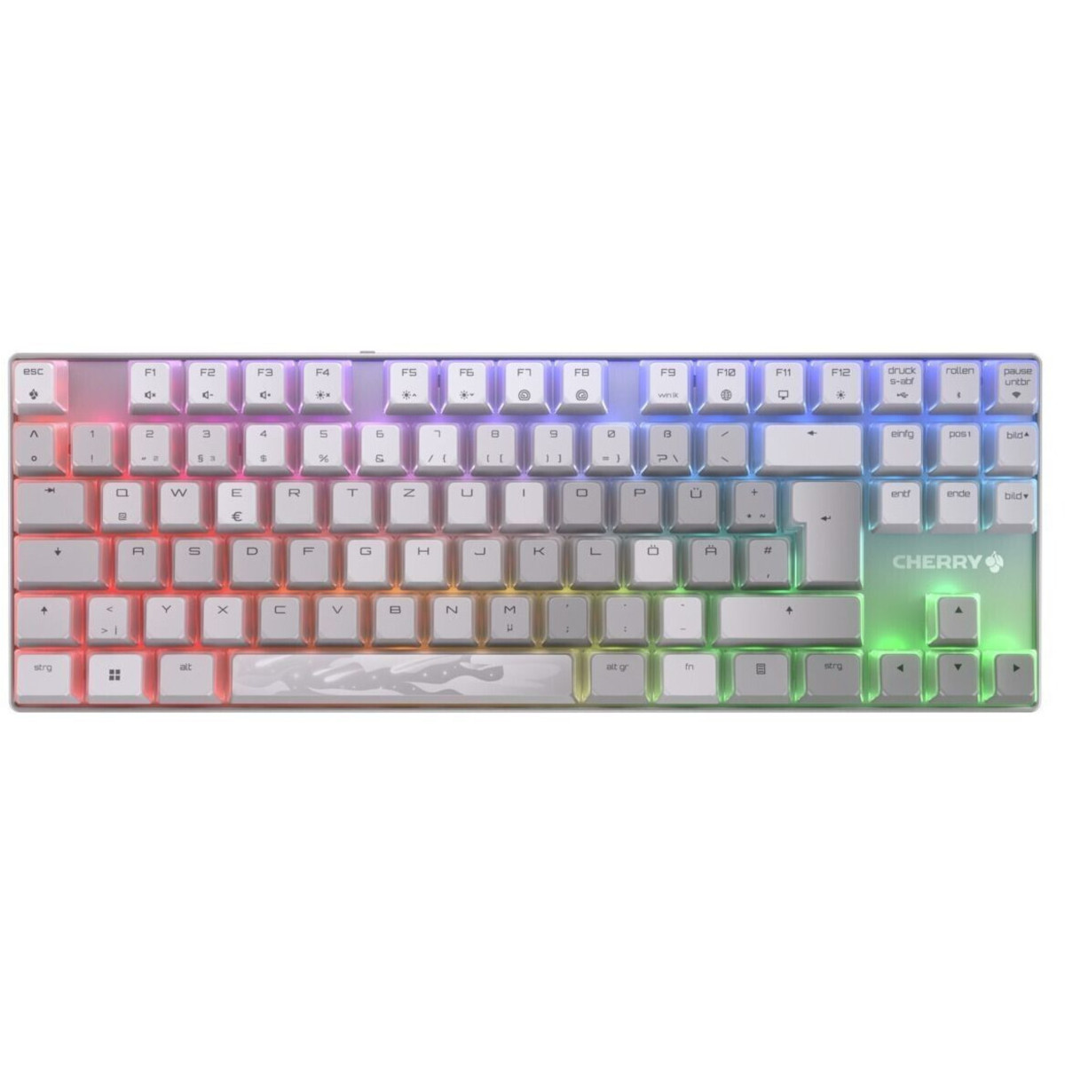 CHERRY XTRFY TAS MX 8.2 XAGA TKL Wireless DE-Layout weiß (G80-3882SJADE-0)