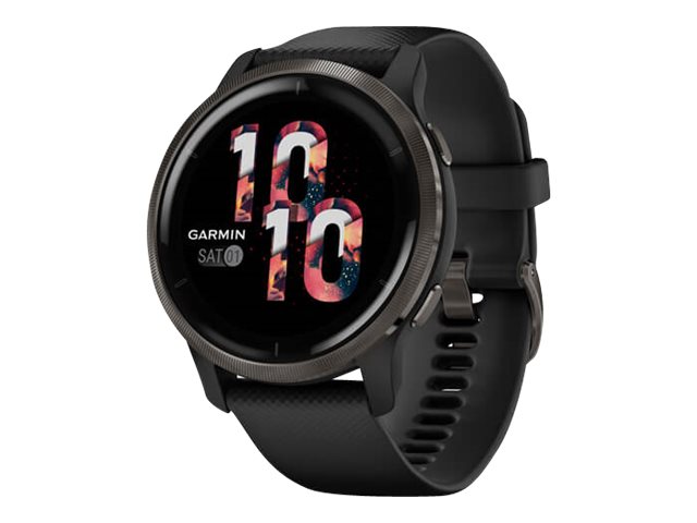 GARMIN Venu 2 Smartwatch, schwarz/schiefergrau