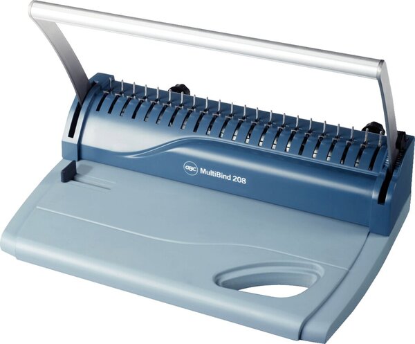 GBC Multibind 208 Multifunktionsbindegeraet 21 Ringen bis zu 125 Blatt