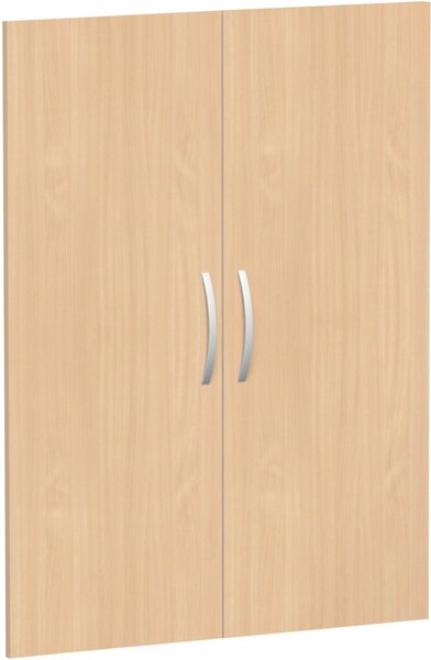 Flügeltürensatz 3 OH Buche für Regalbreite 80 cm, Flex