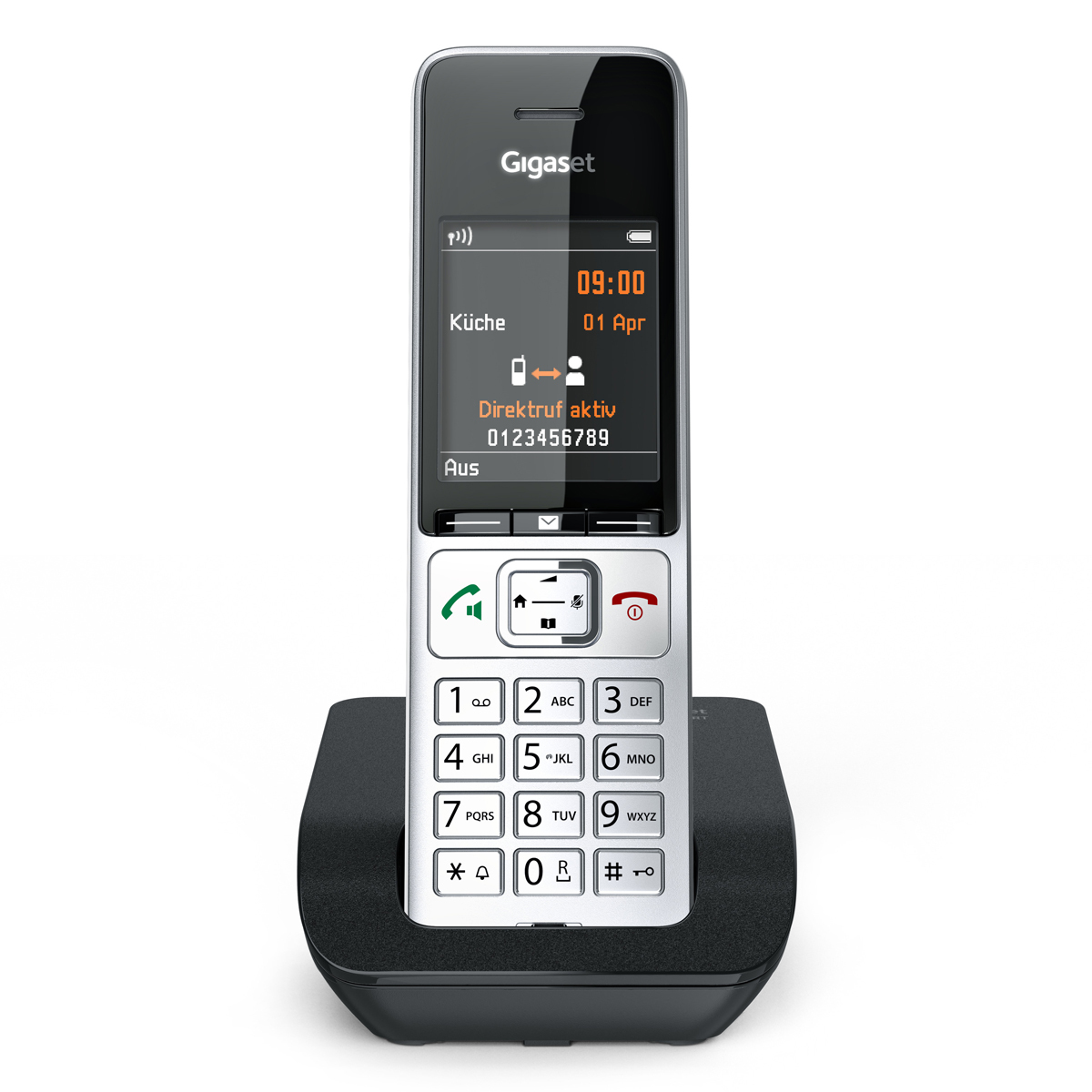 GIGASET COMFORT 500 silver-black