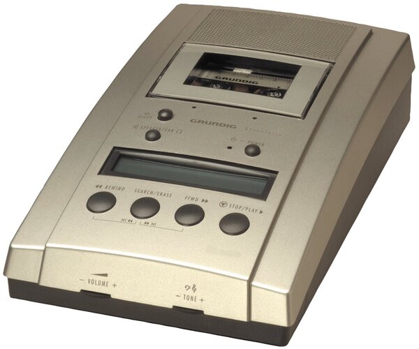 GRUNDIG Analoges Diktiergerät Grundig Business Systems Stenorette ST 3220 Schwa