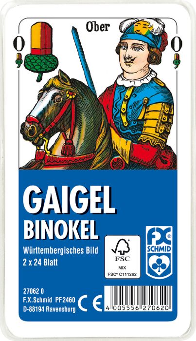 Gaigel/Binokel württembergisches Bild, Nr: 27062