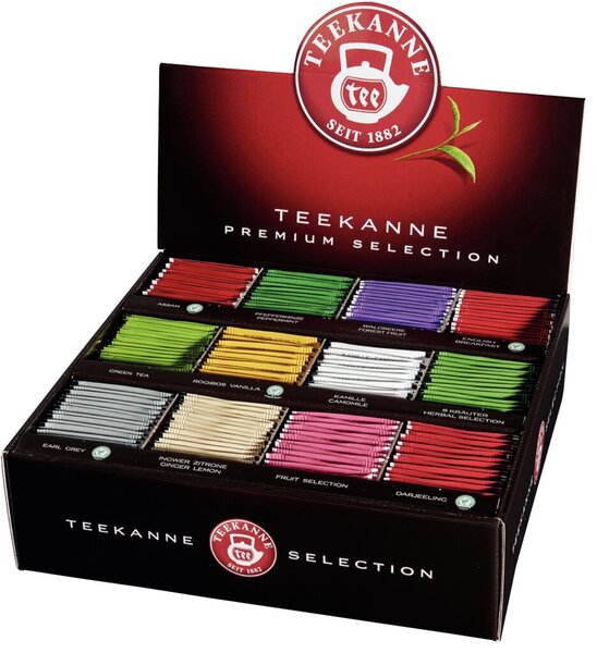 Gastro Premium Sortimentsbox, 12 Sorten, Kräuterteemischung