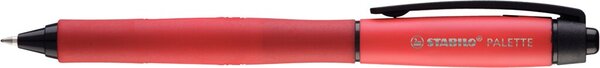 Gel-Rollerball Palette F rot 0,4 mm Sichtfenster für Tintenstandsanzeige