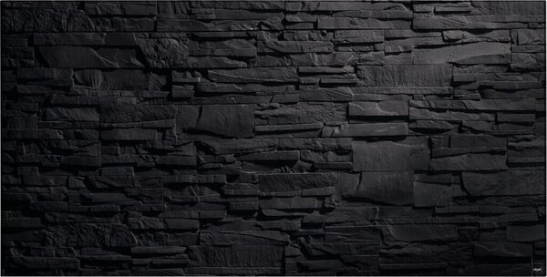 Glas-Magnetboard Artverum Design Schiefer-Stone