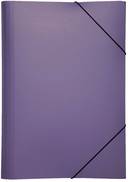 Gummizugmappe A4, 3 Klappen Trend lila