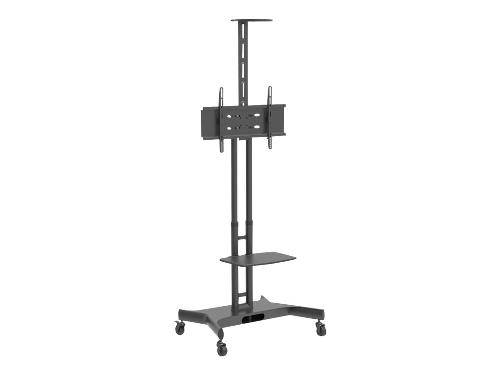 HAGOR HP Twin Stand Standsystem f Displays 32-55Zoll 81-140cm Rollenset und Ste