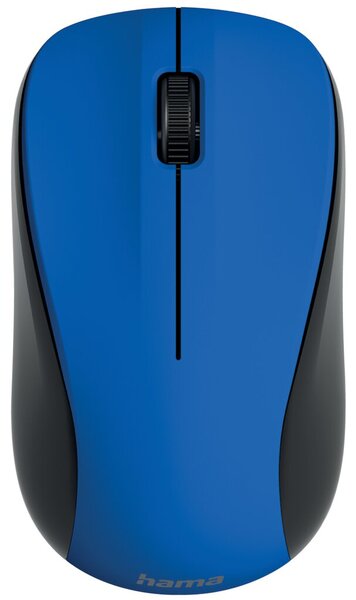 Optische 3-Tasten-Funkmaus MW-300 V2, blau, geräuschlos, mit USB-Empfänger