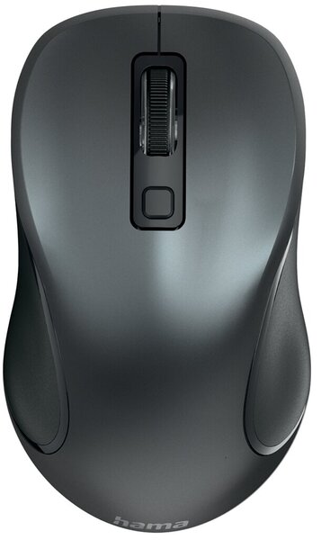 Bluetooth-Maus Canosa V2, anthrazit Rechts-und Linkshänder, 3 Tasten,