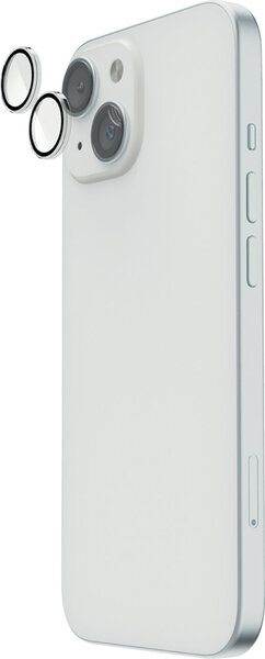 Kameraschutz CamProtect iPhone 15 Plus 2 Einzellinsen, transparenter, robuster