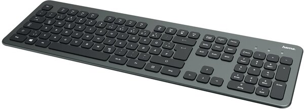HAMA KMW-700 - Tastatur-und-Maus-Set - kabellos - 2.4 GHz - German QWERTZ - Sch