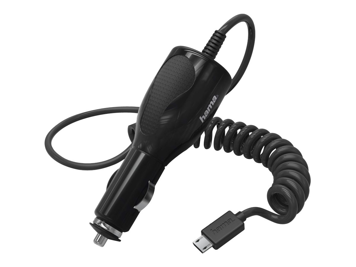 HAMA Car Charger - Netzteil - Pkw - 5 Watt - 1 A (Mikro-USB Typ B (nur Strom)) 