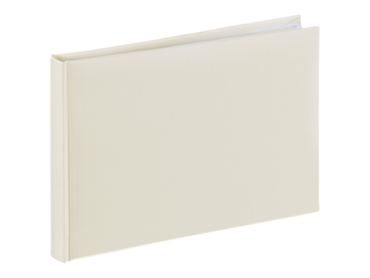 HAMA Fine Art Buchalbum 24x17 36 weiße Seiten sand